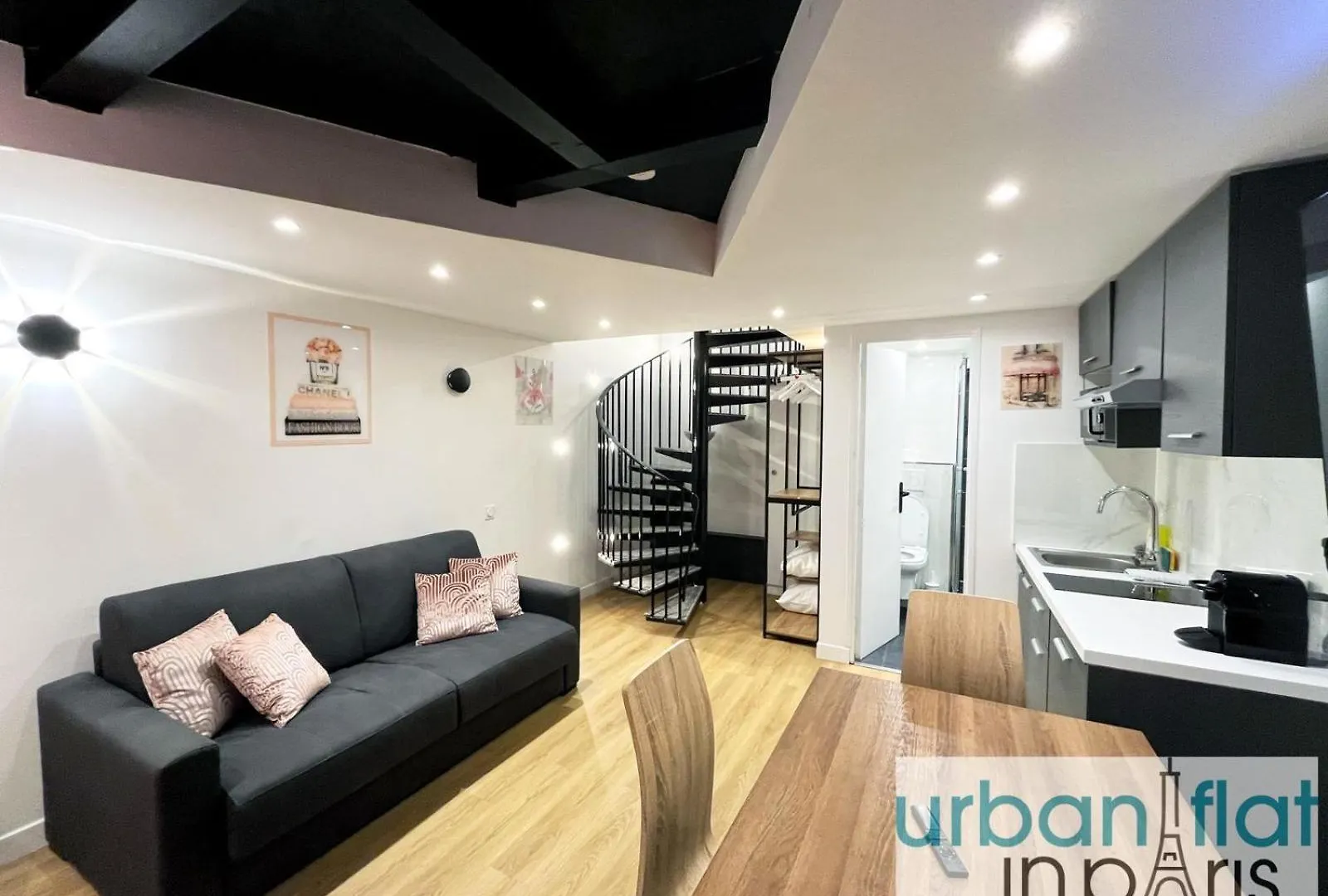 巴黎Urban Flat 179 - Pretty Loft Montorgueil公寓 0*, 巴黎 法国